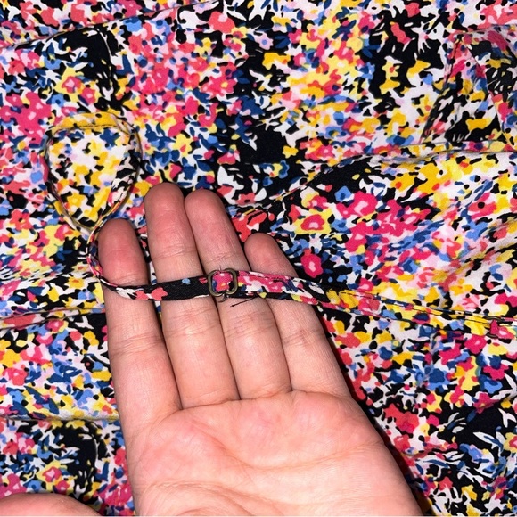 GAP Women’s Cami Fit &Flare Multicolor Dress Size Large - Picture 8 of 9